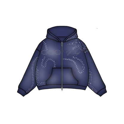 Rhine Stone Hoodie